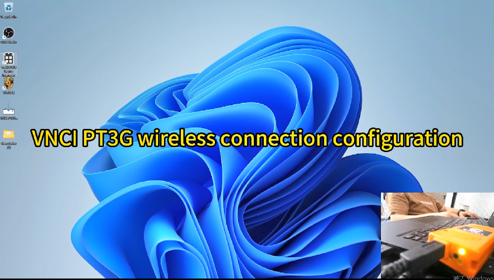 VNCI PT3G wirless connection configuration guide