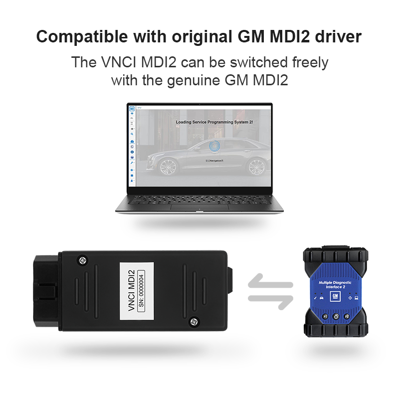 VNCI MDI2 Cadillac, Chevrolet, Buick, GM series of original factory mode diagnostic tools