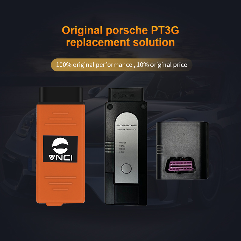 VNCI PT3G Porsche diagnostic interface, Compatible with PIWIS software drivers, Plug and play