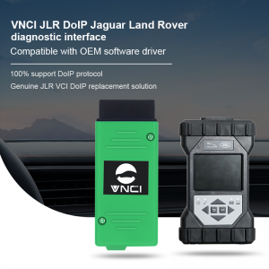 VNCI JLR DoIP diagnostic scanner for Jaguar Land Rover, compatible with origianl software driver
