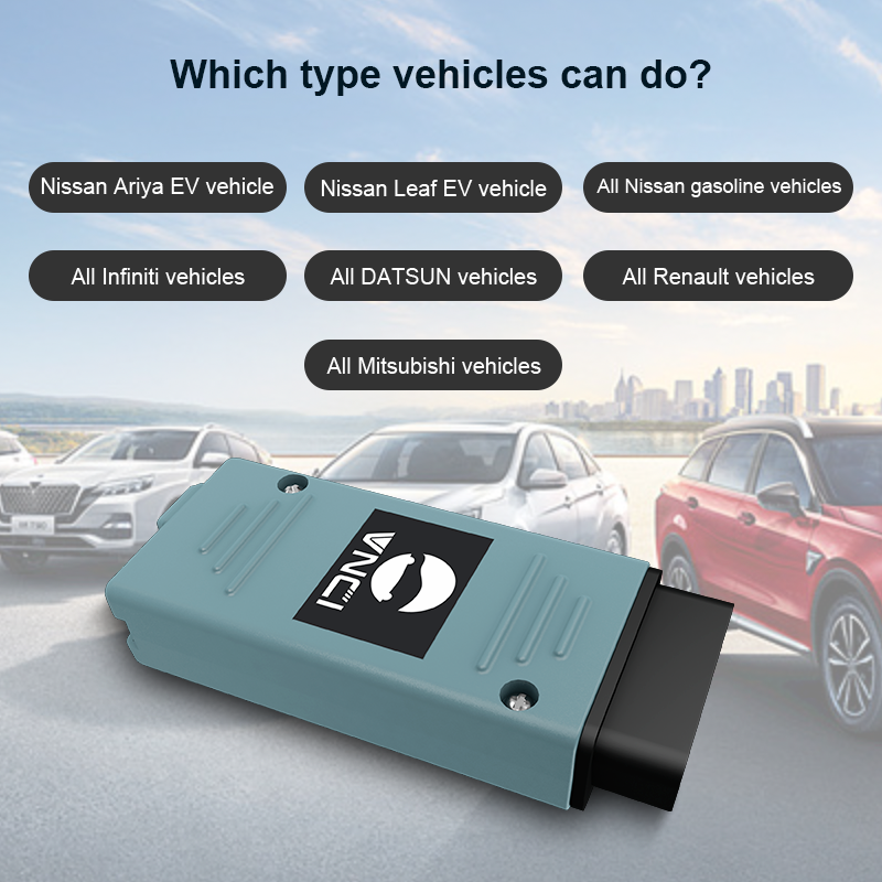 VNCI RNM Nissan/Renault/Mitsubishi three-in-one diagnostic tool, compatible with the original driver