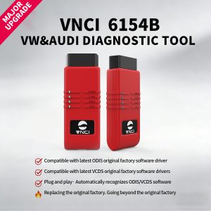 VNCI 6154B Volkswagen & Audi Diagnostic Tool, compatible with ODIS and OEMVCDS-III software dirver